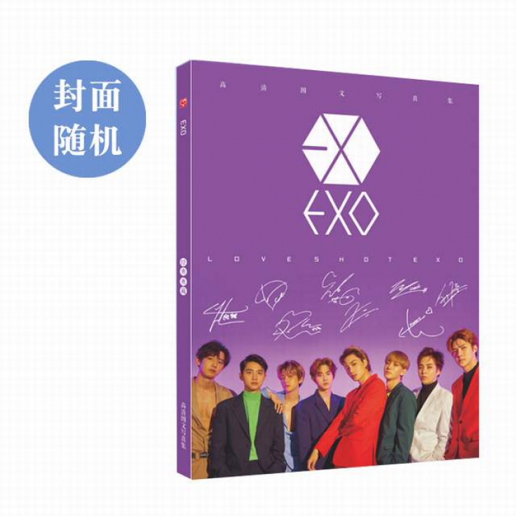 EXO HD coated paper photo album photos 29X21X1CM preorder 3 days