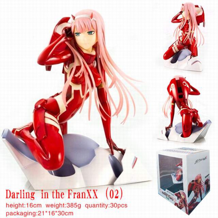 DARLING in the FRANXX Sexy beauty girl Boxed Figure Decoration Model 16CM 385G a box of 30