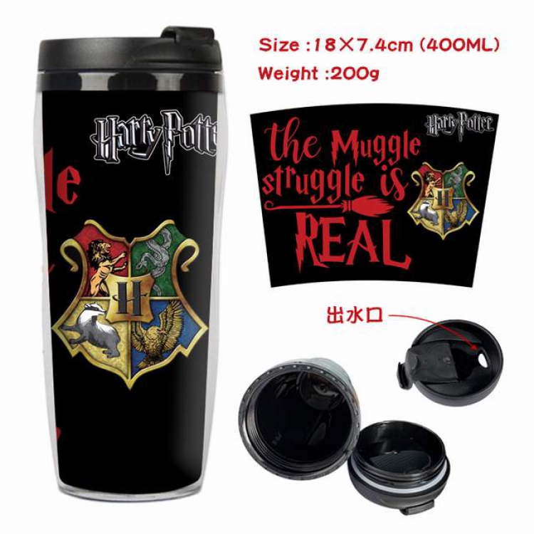 Harry Potter Starbucks Leakproof Insulation cup Kettle 18X7.4CM 400ML Style A