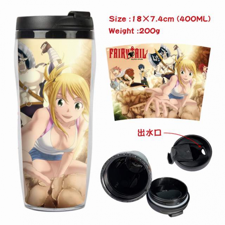 Fairy Tail Starbucks Leakproof Insulation cup Kettle 18X7.4CM 400ML Style F