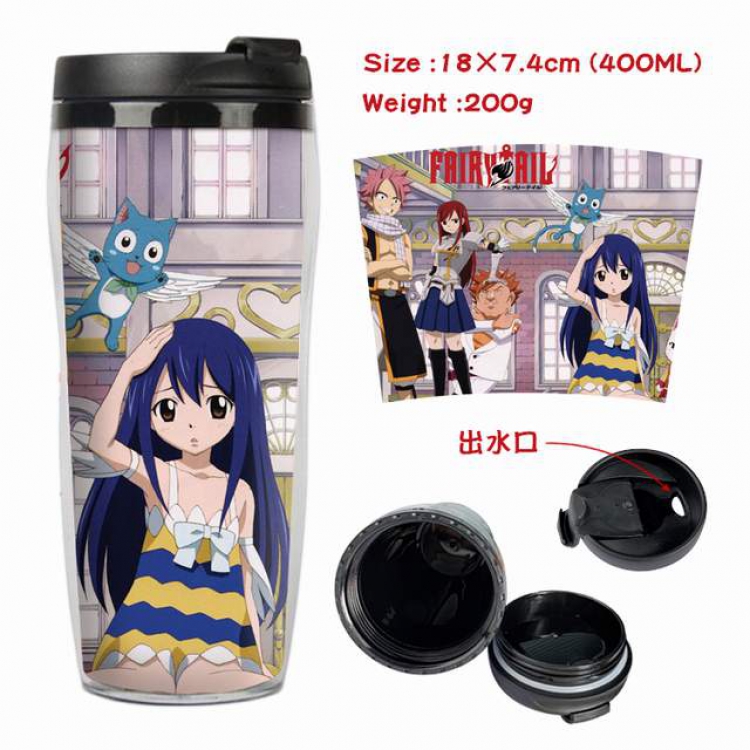 Fairy Tail Starbucks Leakproof Insulation cup Kettle 18X7.4CM 400ML Style E