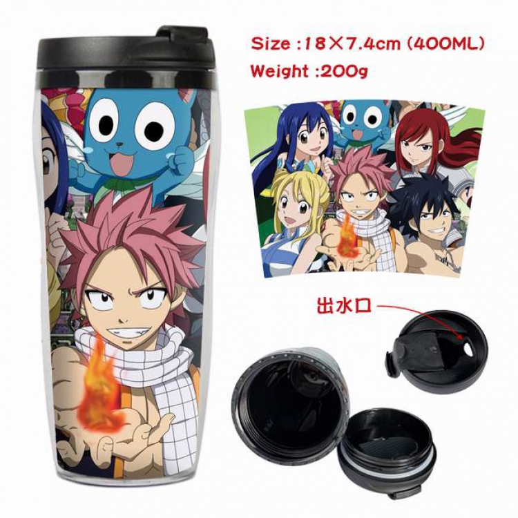 Fairy Tail Starbucks Leakproof Insulation cup Kettle 18X7.4CM 400ML Style B