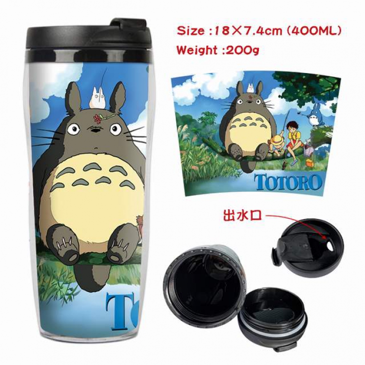 Totoro Starbucks Leakproof Insulation cup Kettle 18X7.4CM 400ML Style E