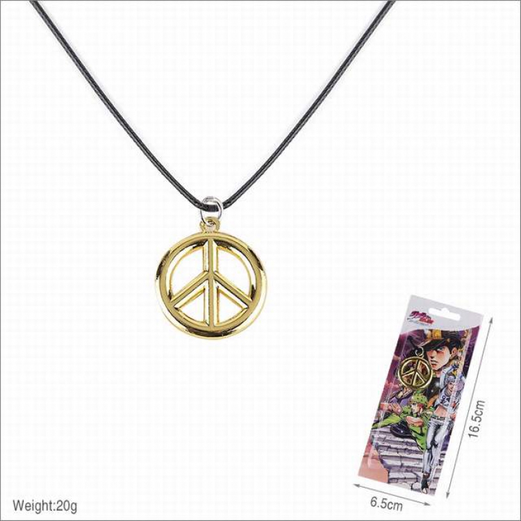 JoJos Bizarre Adventure Necklace pendant 16.5X6.5CM Style J