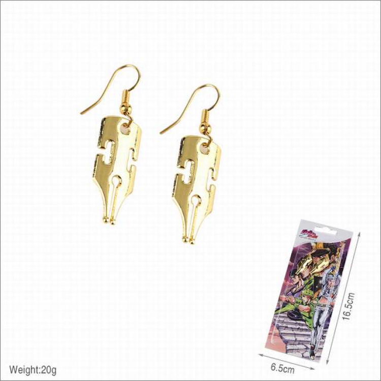 JoJos Bizarre Adventure Earring pendant 16.5X6.5CM