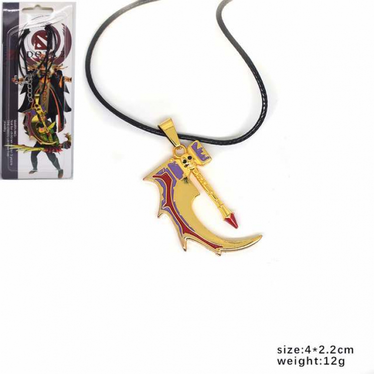  DOTA2 Hook Necklace pendant 5.8X2.5CM 24G