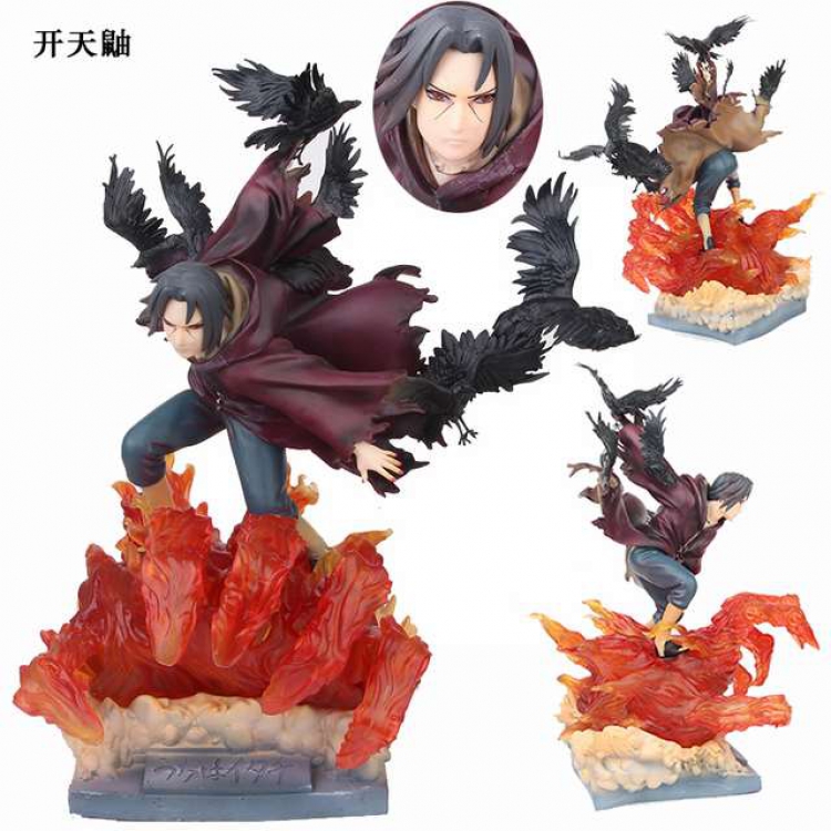 Naruto Uchiha Itachi Boxed Figure Decoration Model 40X26X26CM 3KG a box of 4