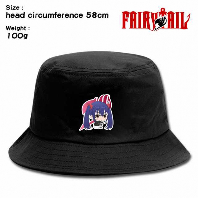 Fairy Tail Anime silkscreen canvas fisherman hat