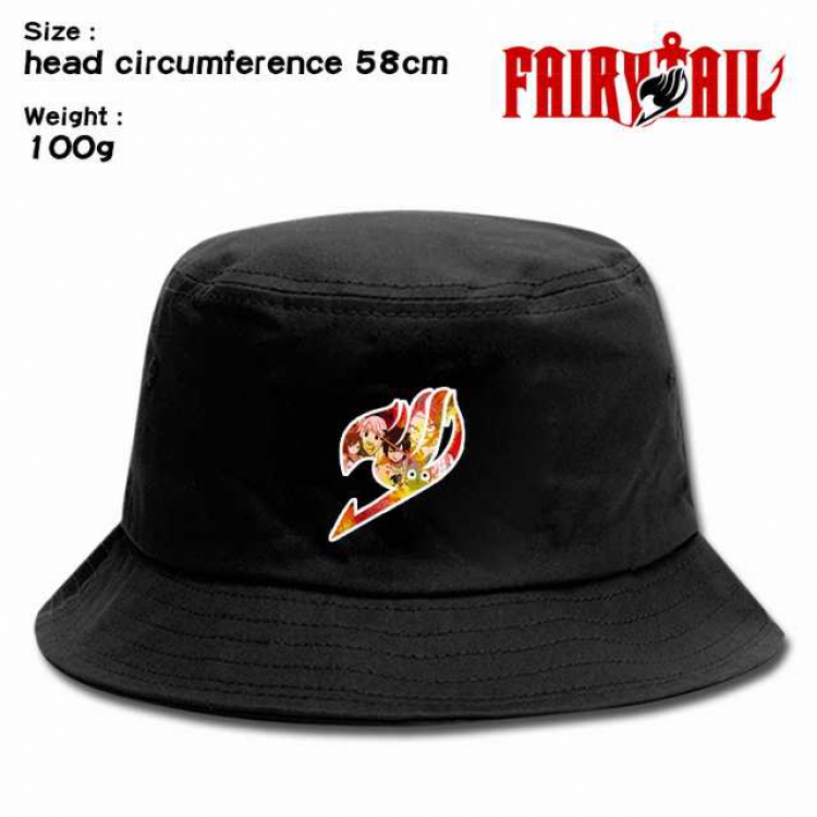 Fairy tail Anime silkscreen canvas fisherman hat