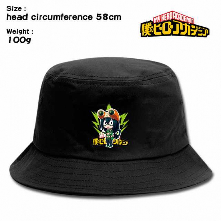 My Hero Academia Asui Tsuyu Anime silkscreen canvas fisherman hat