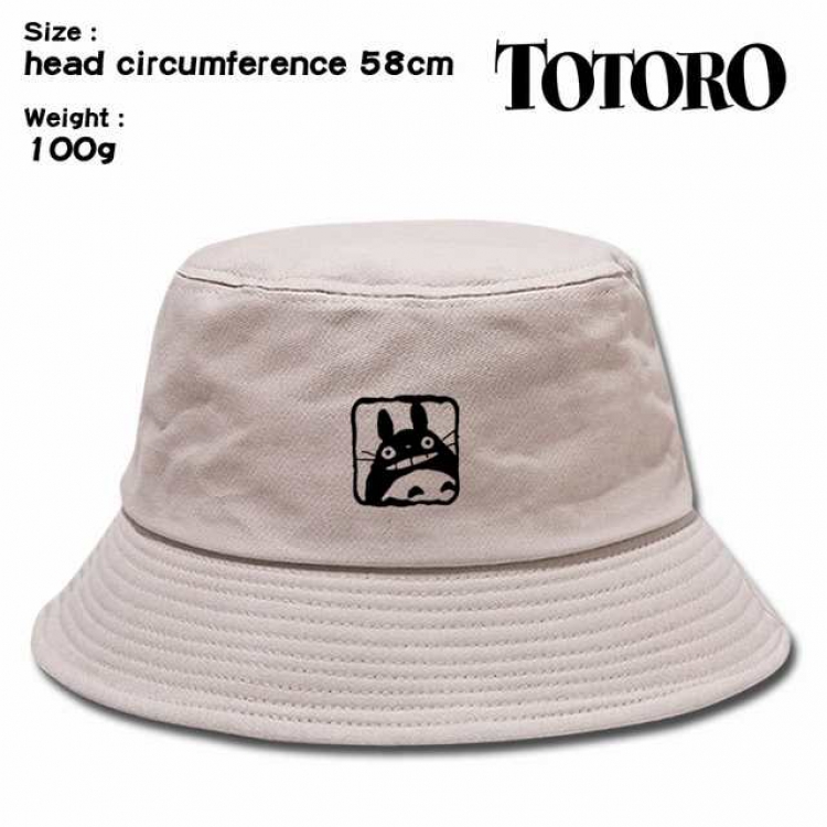 Totoro Anime silkscreen canvas fisherman hat