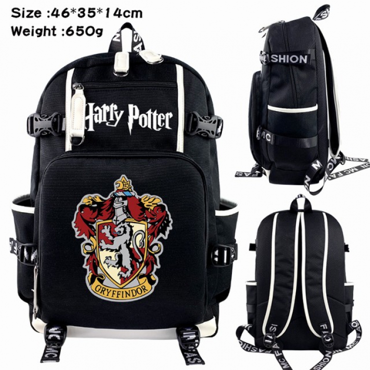 Harry Potter Anime Backpack schoolbag 46X35X14CM 650G