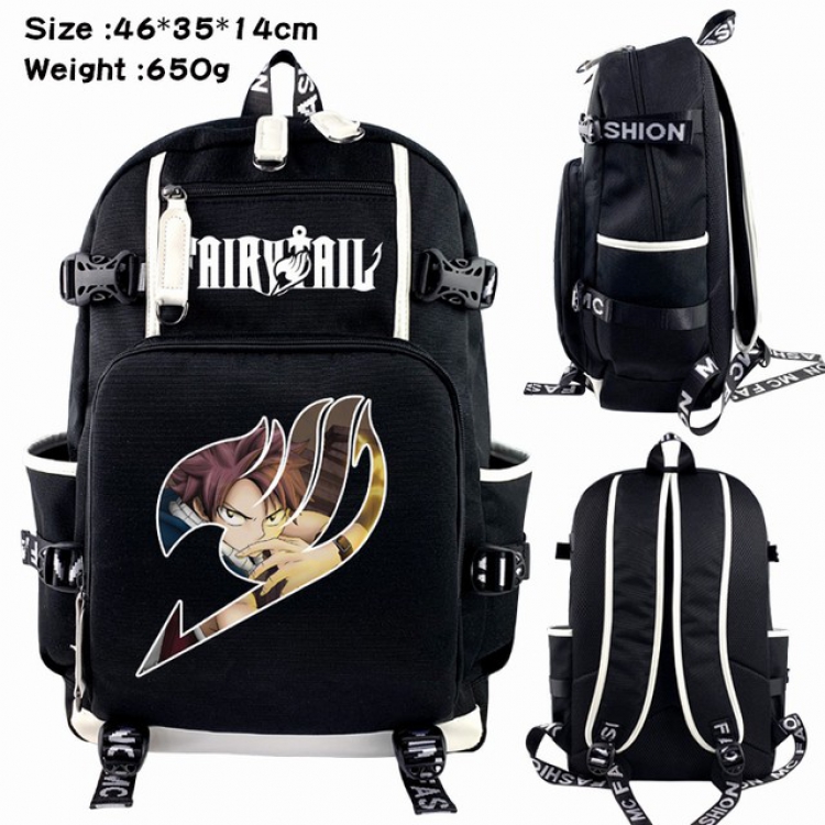 Fairy tail Anime Backpack schoolbag 46X35X14CM 650G