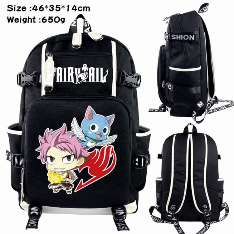 Fairy tail Anime Backpack schoolbag 46X35X14CM 650G