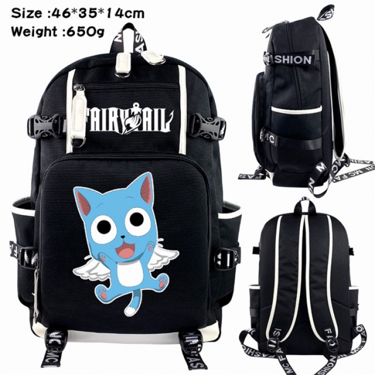 Fairy tail Anime Backpack schoolbag 46X35X14CM 650G