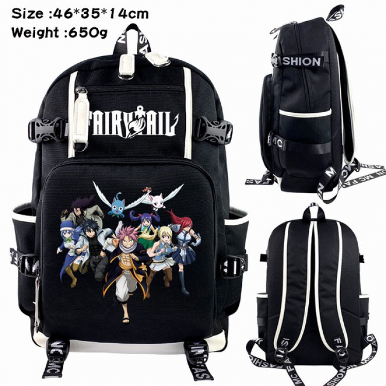 Fairy tail Anime Backpack schoolbag 46X35X14CM 650G