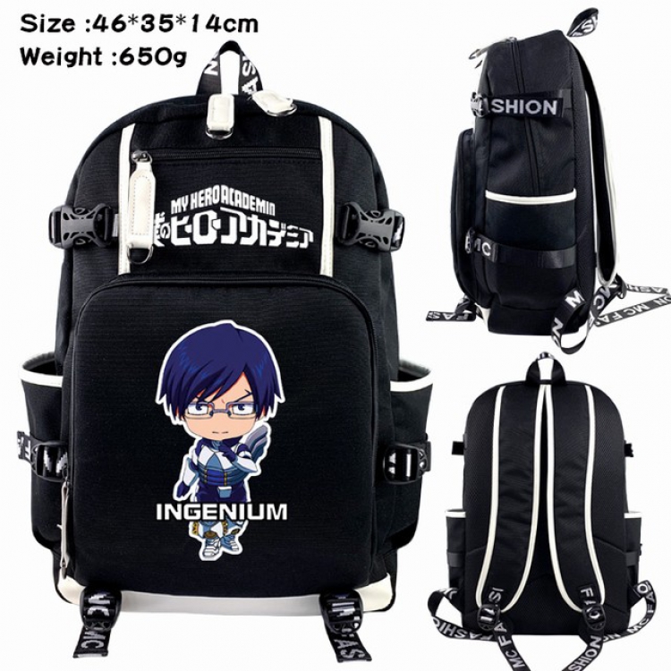 My Hero Academia Anime Backpack schoolbag 46X35X14CM 650G