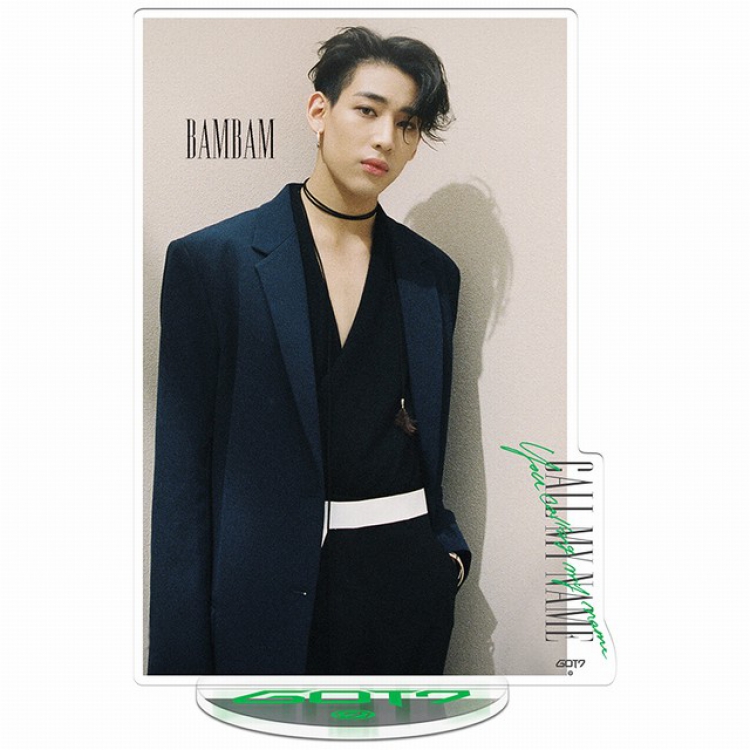 Got7 Bambam Acrylic Standing Plates 20-22CM