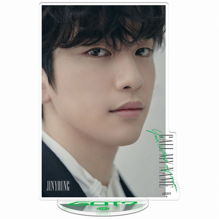 Got7 Jinyoung Acrylic Standing Plates 20-22CM