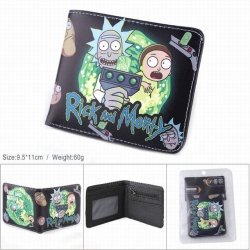 Rick and Morty green PU full c...