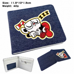 Cuphead Anime Printed denim co...