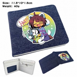 Undertale Anime Printed denim ...