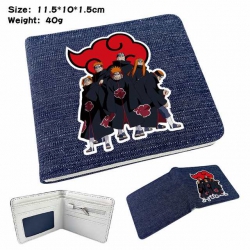 Naruto Anime Printed denim col...