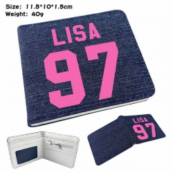 Black Pink Lisa Anime Printed ...