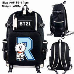 BTS Anime Backpack schoolbag 4...