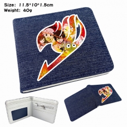 Fairy tail Anime Printed denim...