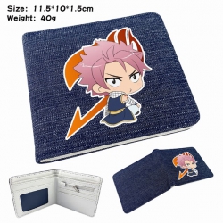 Fairy tail Anime Printed denim...