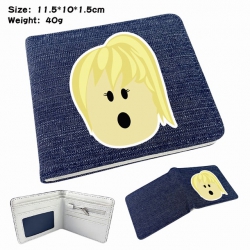 Roblox Anime Printed denim col...