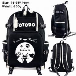 Totoro Anime Backpack schoolba...