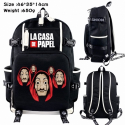 La casa de papel Anime Backpac...