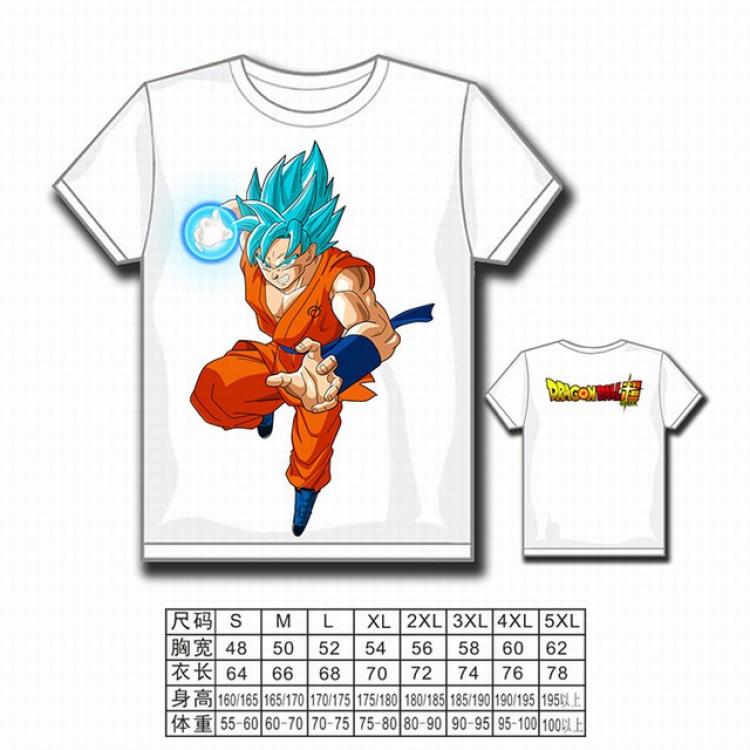 Dragon Ball Full color printed short-sleeved T-shirt S M L XL 2XL 3XL 4XL 5XL