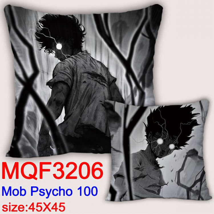 Mob Psycho 100 Double-sided full color pillow dragon ball 45X45CM MQF 3206 NO FILLING
