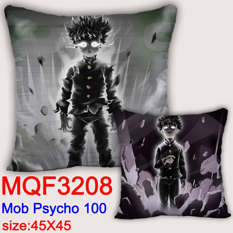 Mob Psycho 100 Double-sided full color pillow dragon ball 45X45CM MQF 3208 NO FILLING
