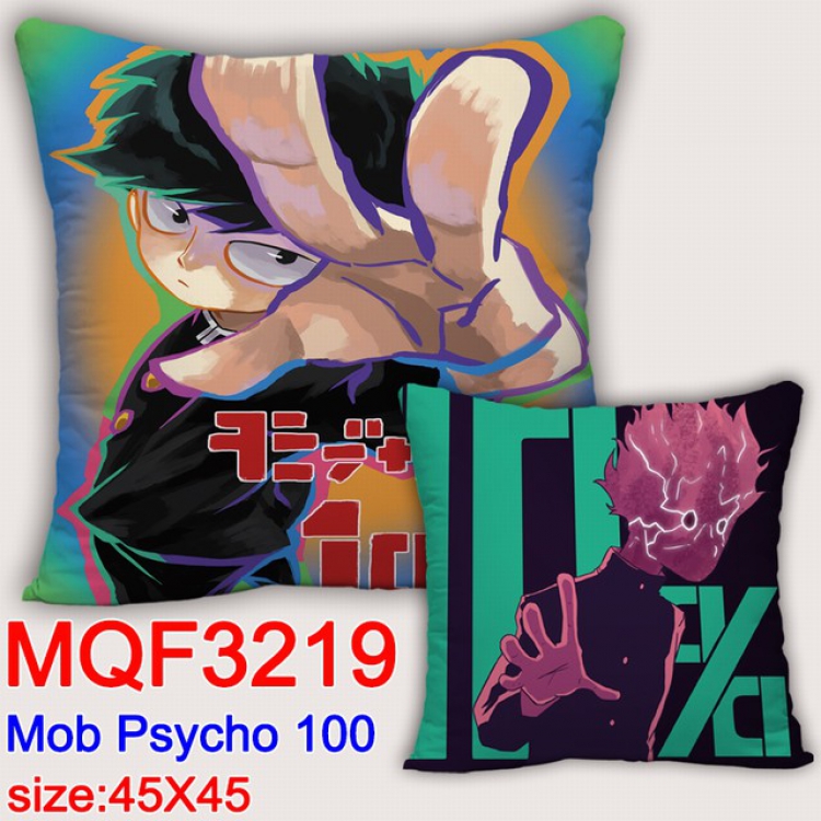 Mob Psycho 100 Double-sided full color pillow dragon ball 45X45CM MQF 3219
