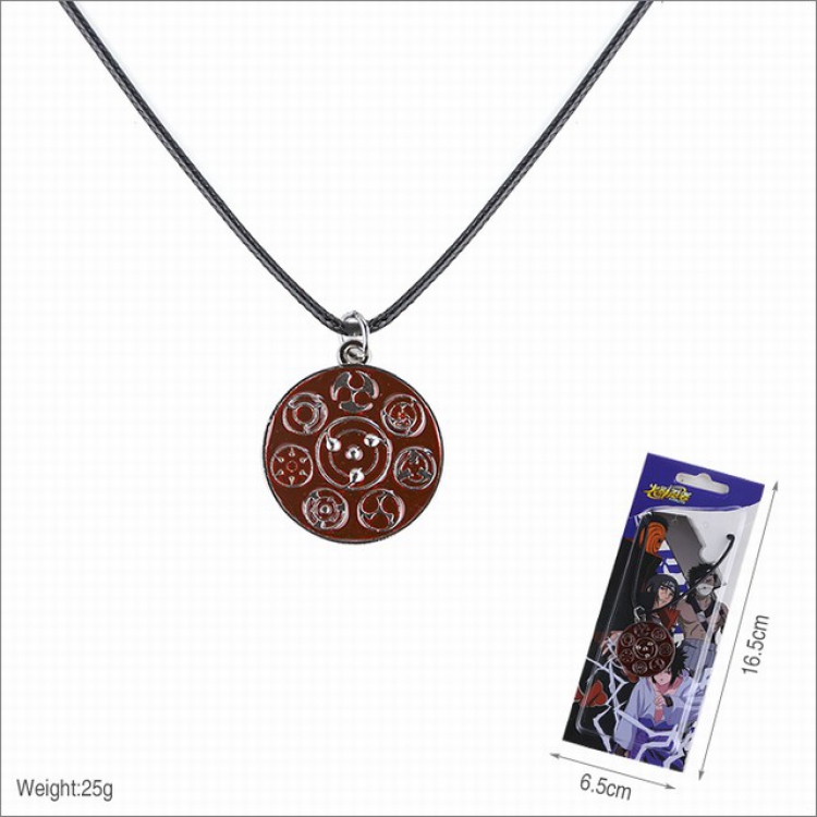 Naruto Necklace pendant 16.5X6.5CM 25G a set price for 5 pcs