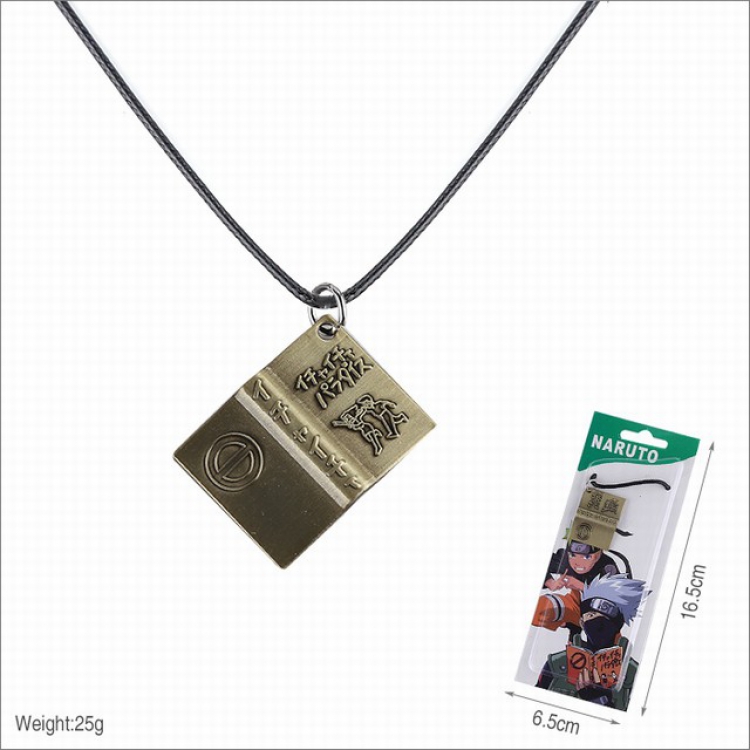 Naruto Necklace pendant 16.5X6.5CM 25G a set price for 5 pcs