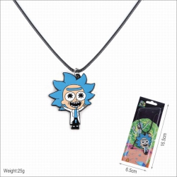 Rick and Morty Necklace pendan...