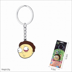 Rick and Morty Keychain pendan...