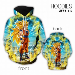 Dragon Ball Full color Hooded ...