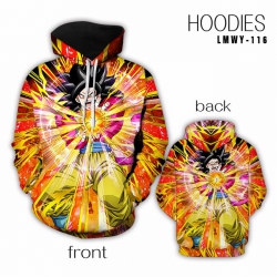 Dragon Ball Full color Hooded ...