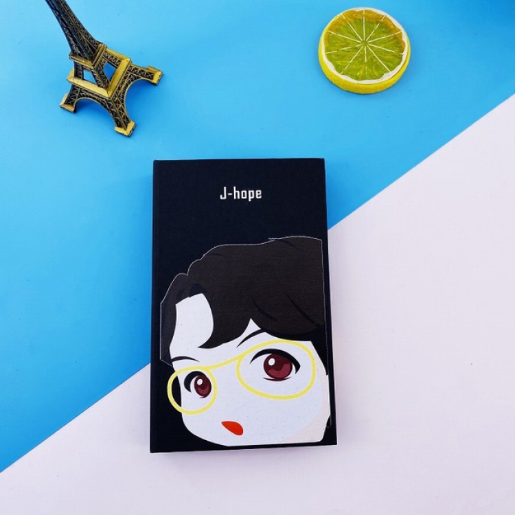BTS J-HOPE Cartoon Sticky Note 9X14.5X2CM 135G a set price for 3 pcs