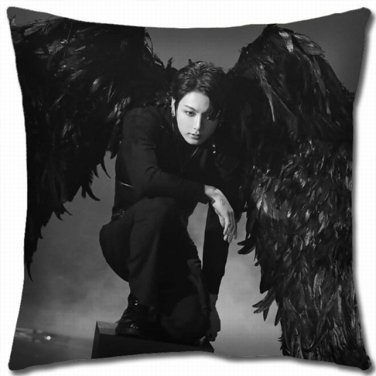 BTS Double-sided full color pillow cushion 45X45CM BS-806 NO FILLING