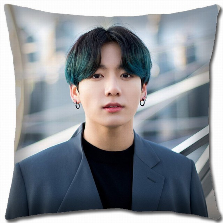 BTS Double-sided full color pillow cushion 45X45CM BS-858 NO FILLING