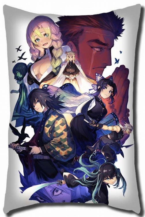 Demon Slayer Kimets Double Sides Long Cushion 40X60CM Book three days in advance G4-175 NO FILLING