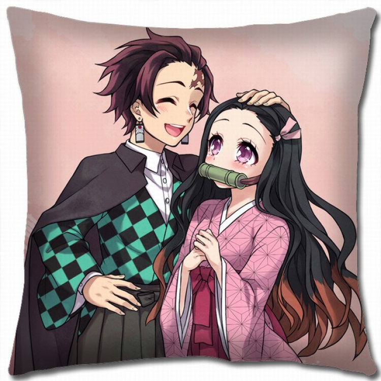Demon Slayer Kimets Double-sided full color pillow cushion 45X45CM G4-127 NO FILLING