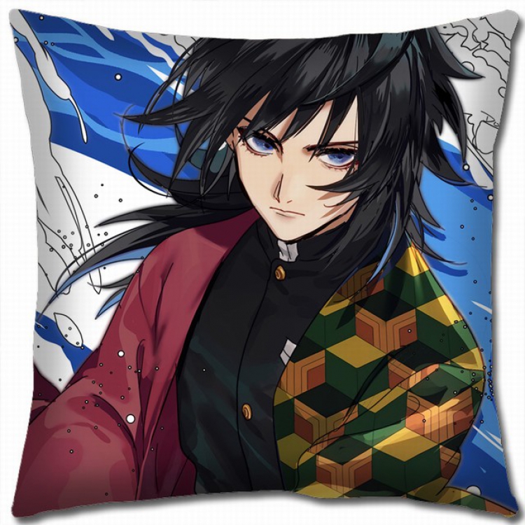 Demon Slayer Kimets Double-sided full color pillow cushion 45X45CM G4-99 NO FILLING